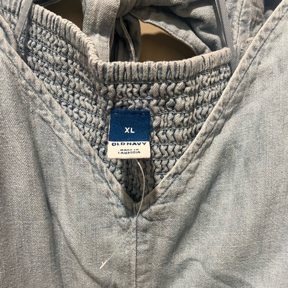 Old Navy Jean Maxi Dress - Picture 3 of 5